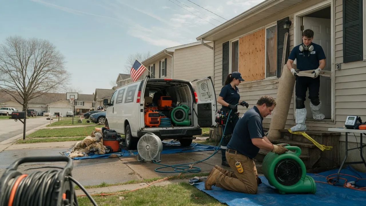 Water Damage Restoration in Breeden, WV near me